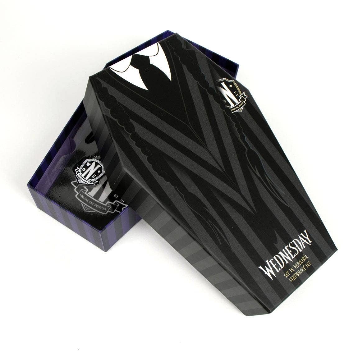 Mastoys, S.L. – Engroshandel Brevpapir/sæt med noteskort – Wednesday stationær-sæt - 27000012005