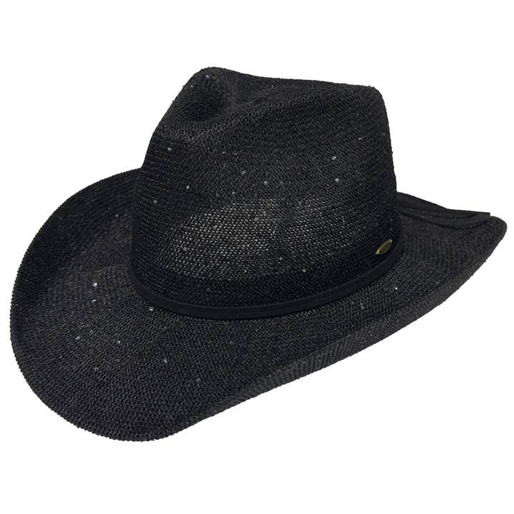 Hana – Engroshandel Cowboyhat - Dame – C.C Sequin Cowboy Hat21
