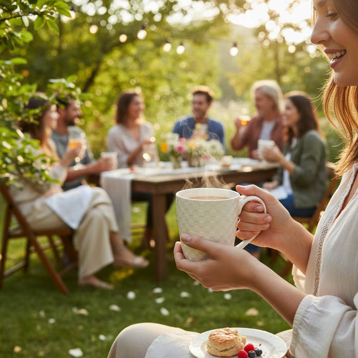 Kadra Kitchenware - Wholesale Coffee Mug - Trudeau - Basketweave Mug2