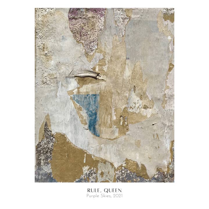 Purple Skies, 2021 Art Print for wholesale by Amy Turner Creative