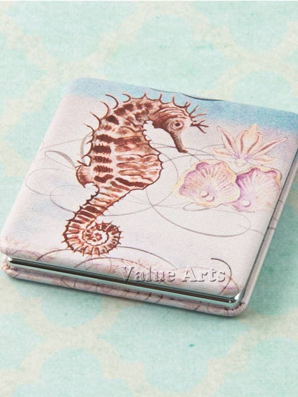 Espejo de Viaje Moderno Vintage Caballito de Mar para venta al por mayor de Value Arts