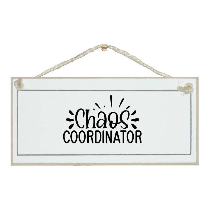 Panneaux généraux de Chaos Organizer pour la vente par Crafty Clara