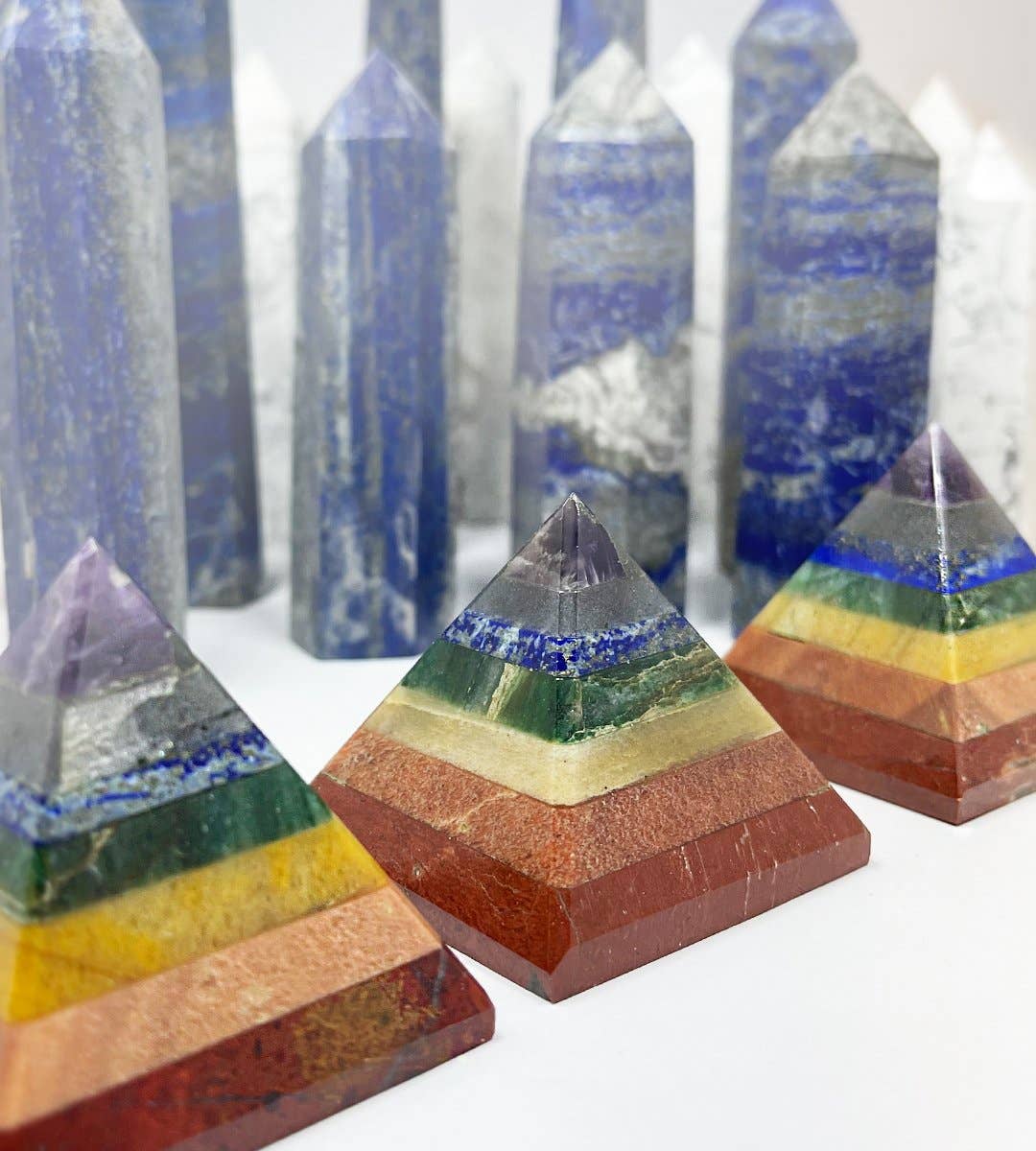 The Deva Shop - Wholesale Spiritual Stone/Crystal - Chakra Balancing Crystal Pyramid3