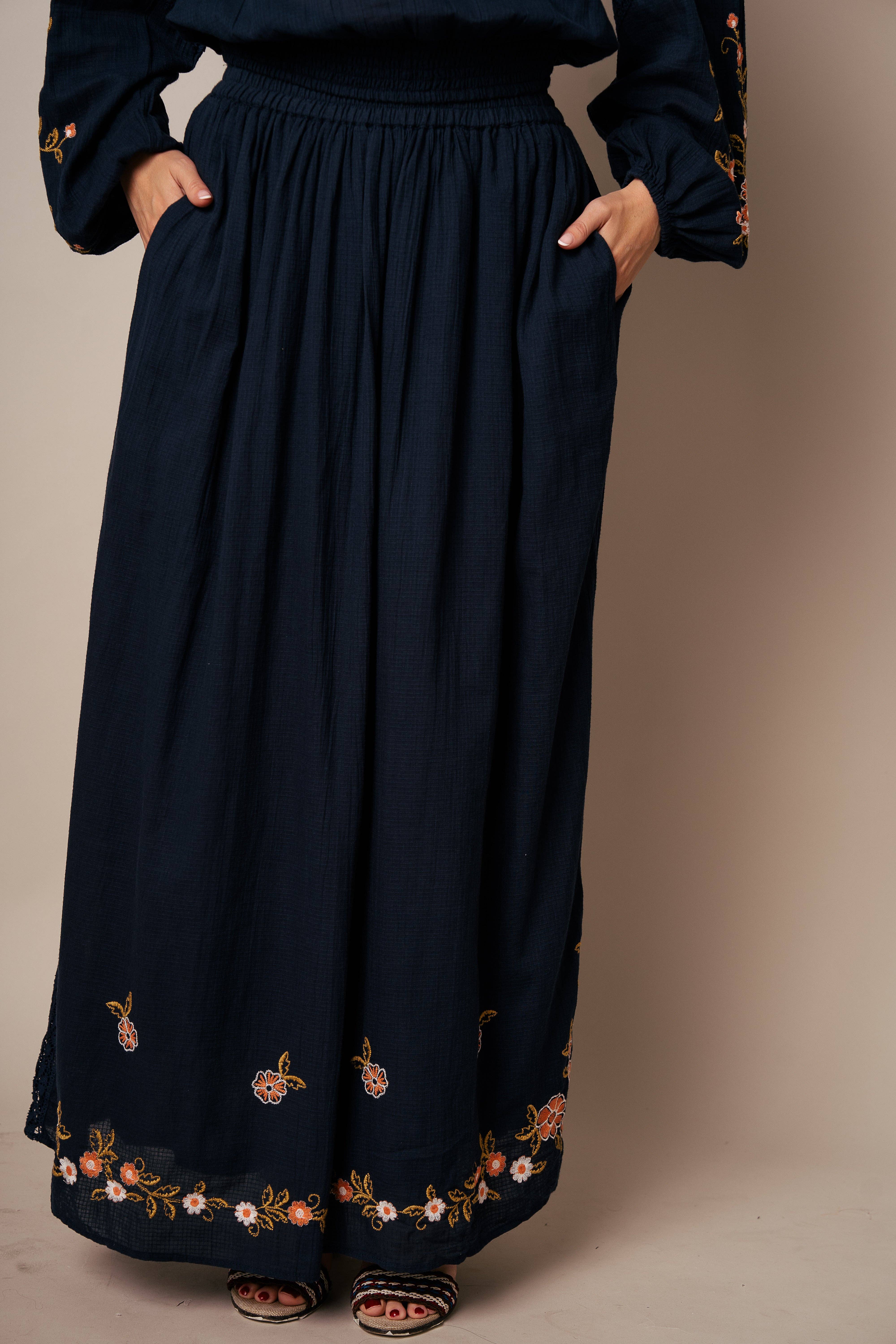 Kapda Casa - Wholesale Skirt - Women's - Falda Marine0