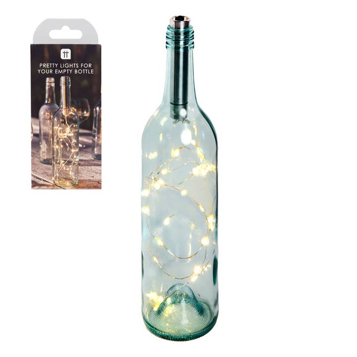 Talking Tables UK - Wholesale String lights - Luxe Gold Bottle Light - 1m - POS Unit7