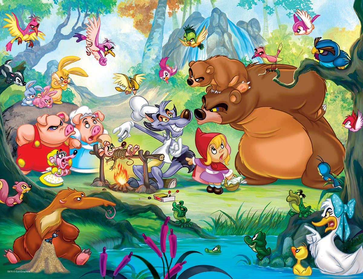 Eurographics Puzzles USA - Wholesale Puzzle - Kids - Little Red Riding Hood1