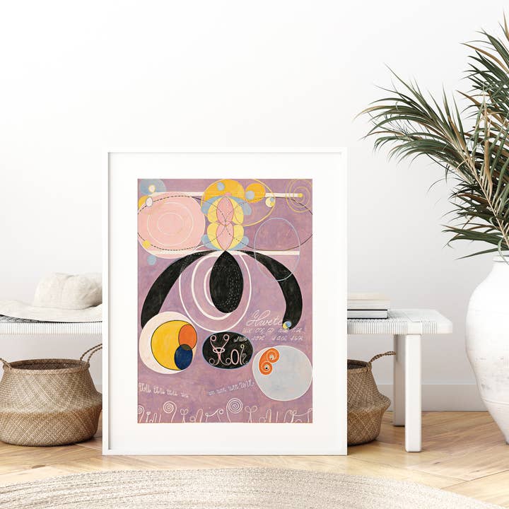 Sugar & Canvas - Wholesale Art Print - Hilma af Klint The Ten Largest, No.6 Adulthood Group IV HK163