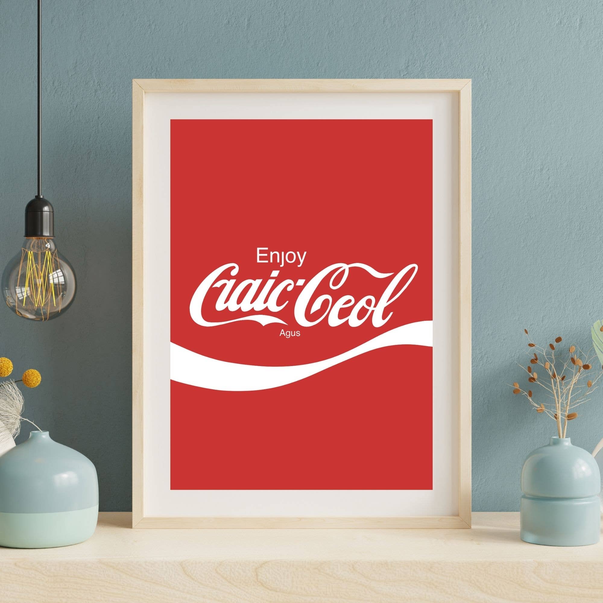 Just Add Joy - Wholesale Art Print - Craic agus Ceol A4 Wall Art Irish Print3