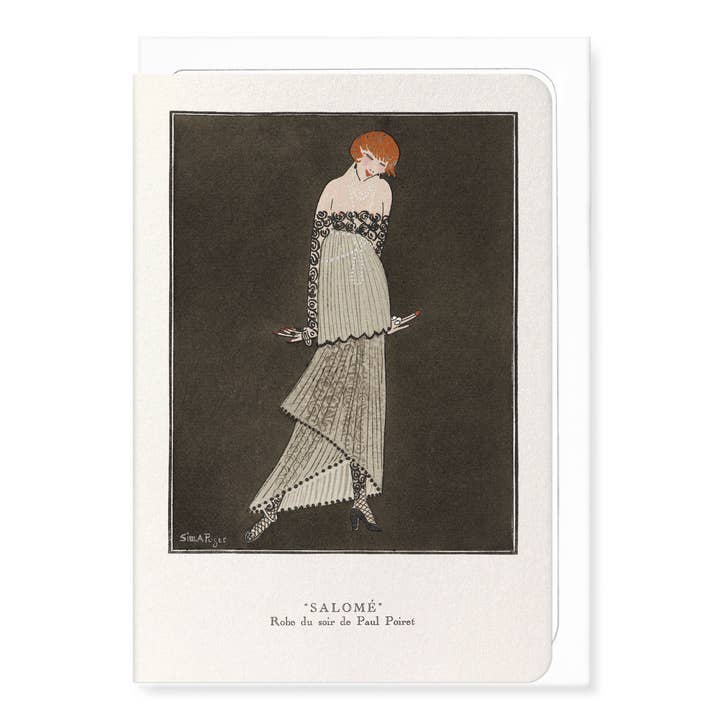 SALOMÉ (1914): Cartão de Felicitações Vintage por atacado de Ezen Trade