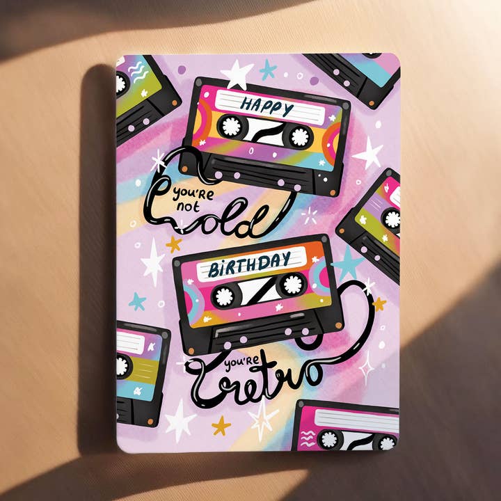 Aniet Illustration - Wholesale Birthday Card - Card congratulation birthday retro old funny postcard2