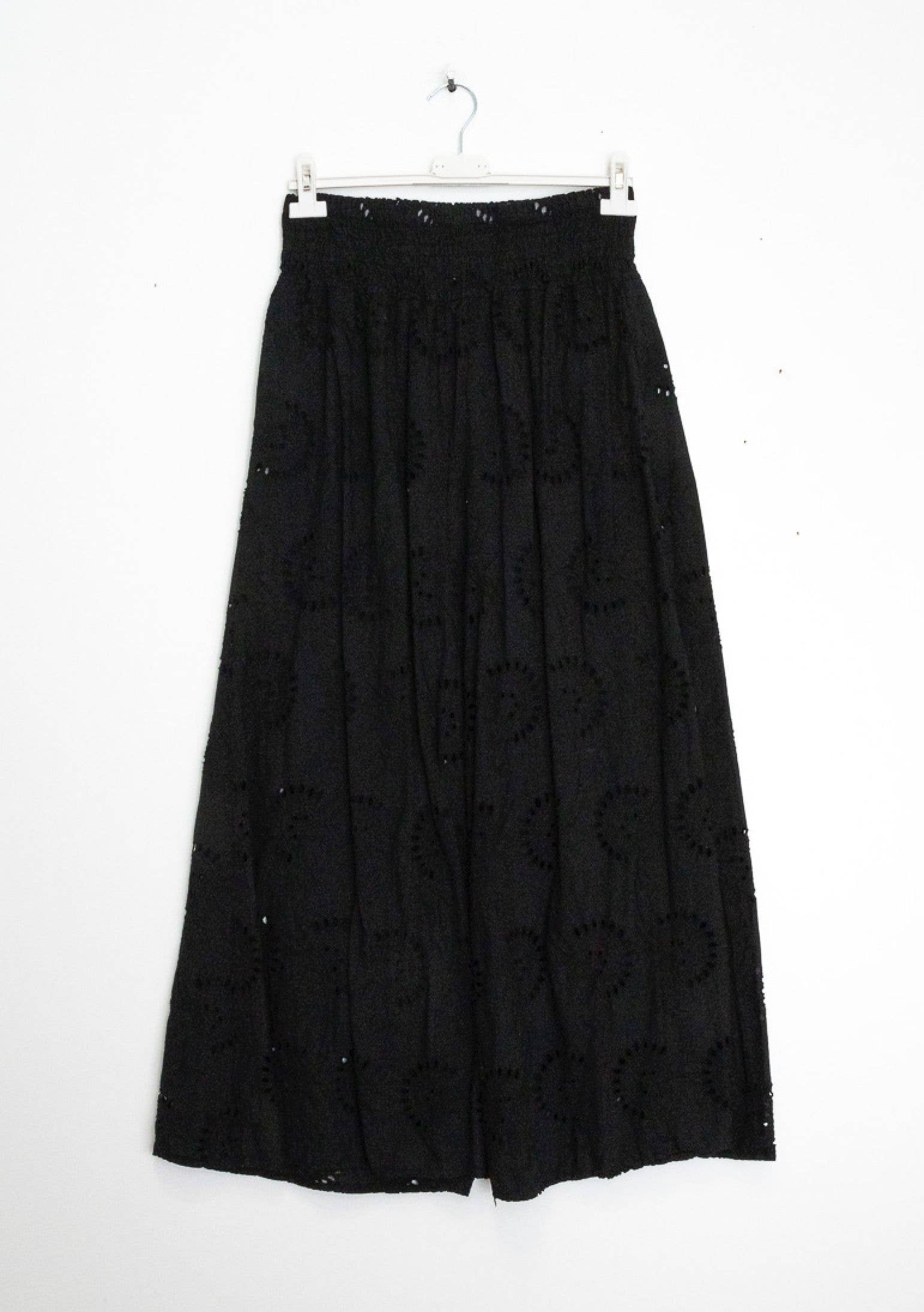 Happy look - Wholesale Pants - Women's - English embroidered wide legs pants 4