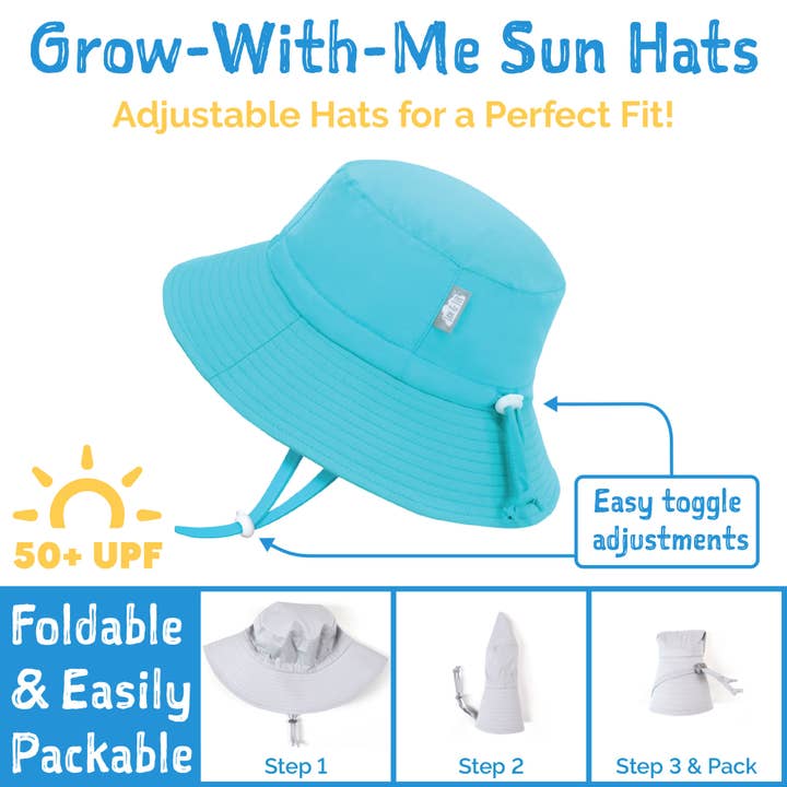 Jan & Jul - Wholesale Bucket Hat - Kids - Pink Ice Cream | Aqua Dry Bucket Hat