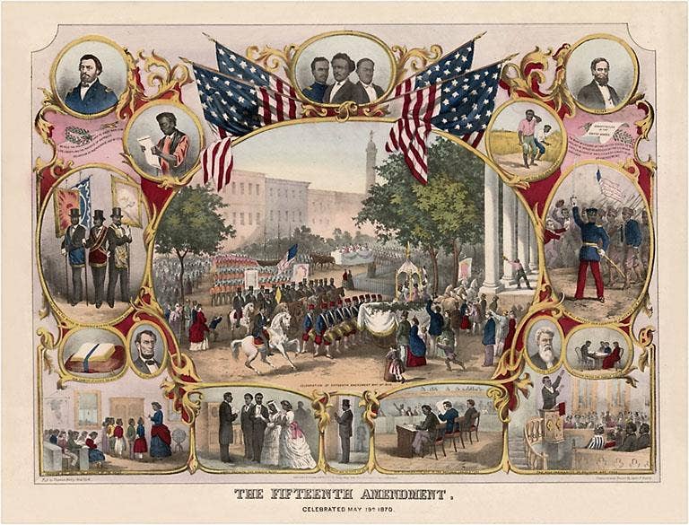 Found Image Press - Wholesale Magnet - Magnet PT-222 The Fifteenth Amendment0