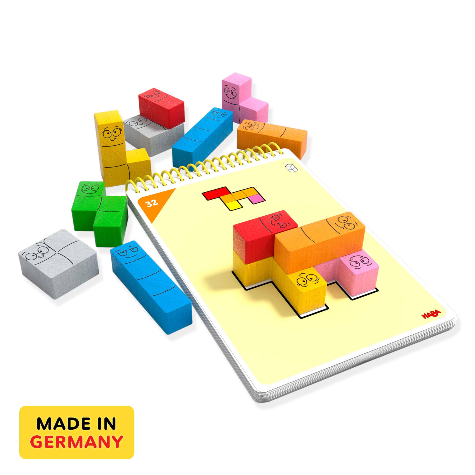 HABA USA - Wholesale Brain Game - Kids - Logic! GAMES: Happy Worms4