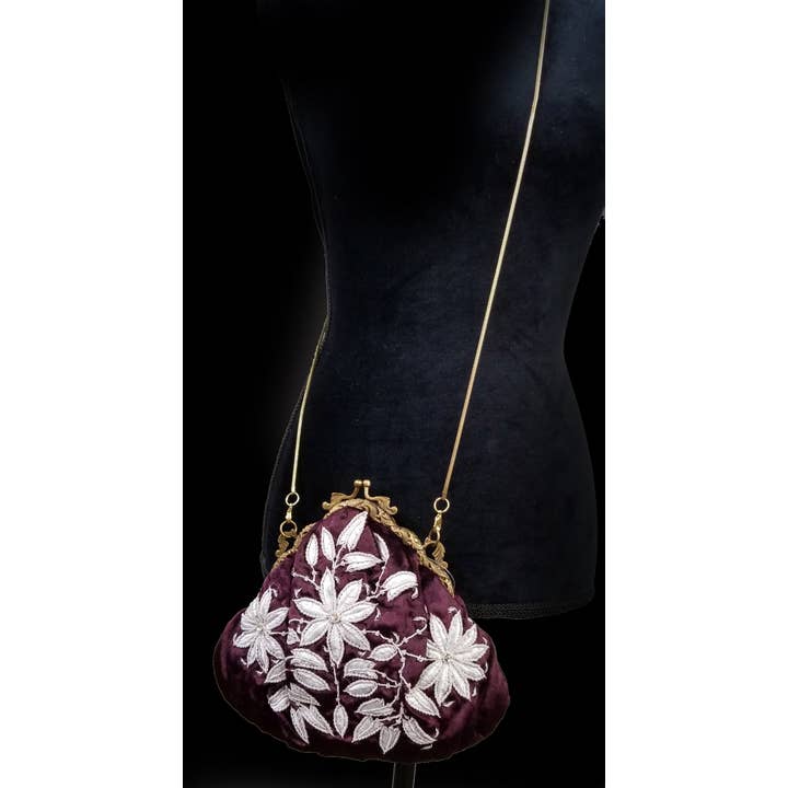 Ricki designs – wholesale Crossbody bag – Women's – Vintage Classic Velvet Women's Clutch Bag