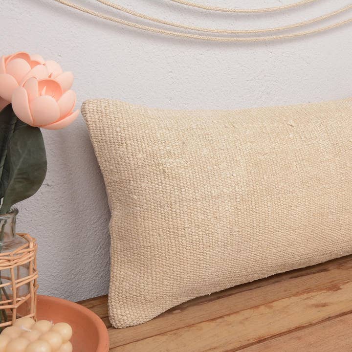 Etnisk bohemisk kilim kuddfodral för ländrygg 12x24 för wholesale av Kilim Pillow Decors