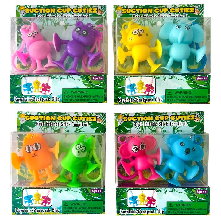 Zorbitz - Wholesale Squishy Toy - Kids & Baby - Zorbitz Suction Cup Cuties 2pk