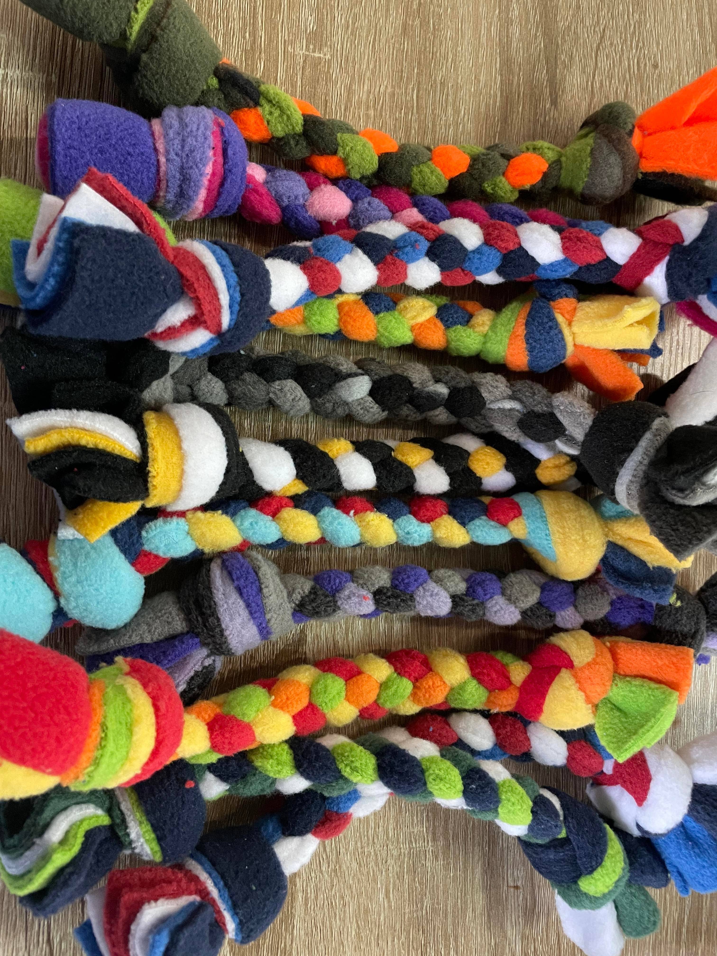 Gunther's Goodies - Wholesale Pet Rope Toy - Dog - Mini Quad Braid Dog Toy2