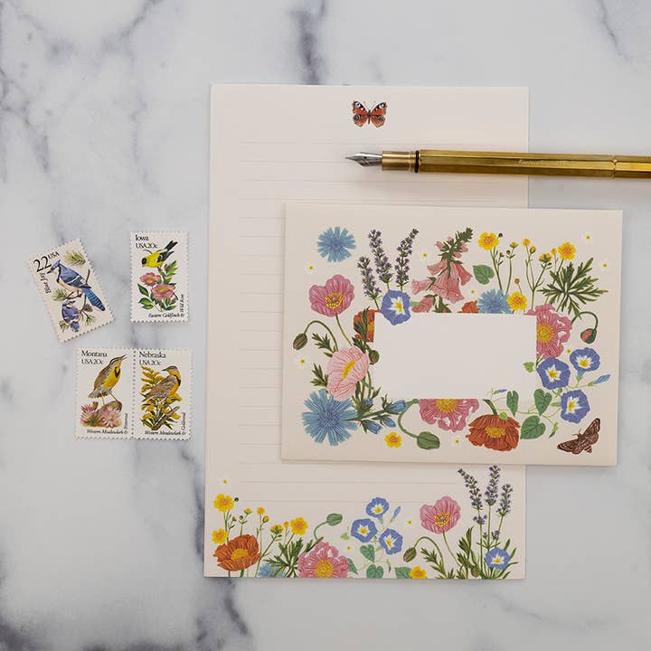 Botanica Paper Co. - Wholesale Letterhead - PRAIRIE / Letter Writing Set
