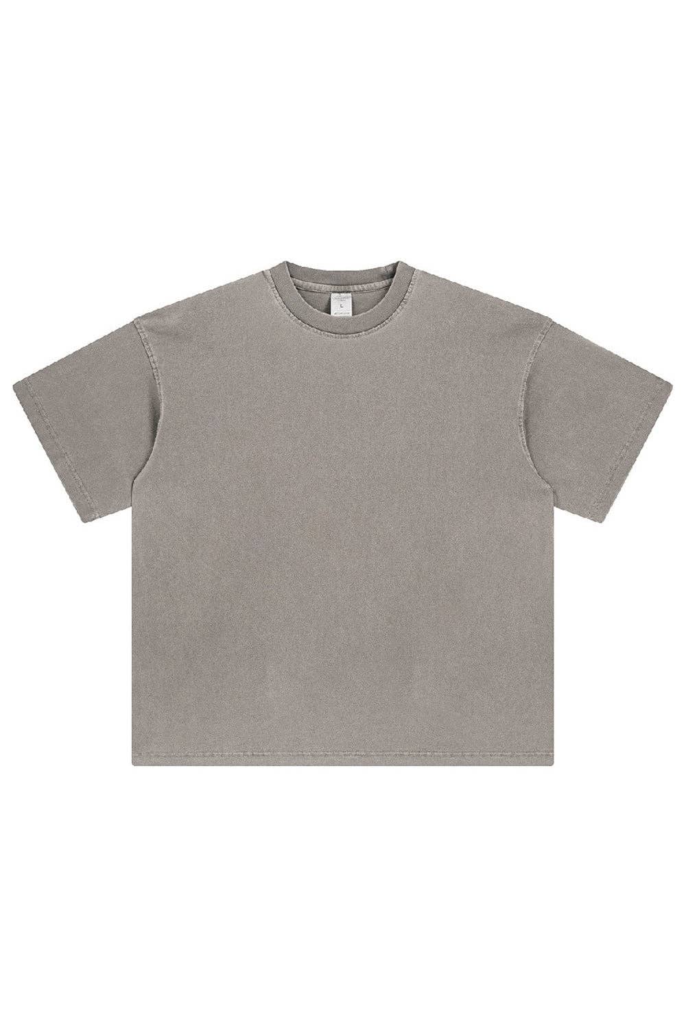 CZ Basics - Wholesale T-shirt - Uniseks - Oversized T-shirt met gewassen print6