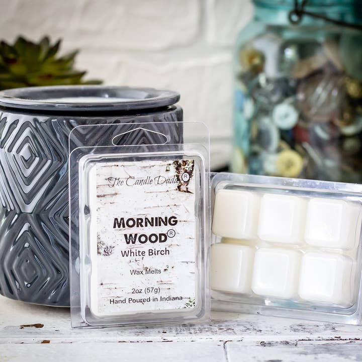 The Candle Daddy - Wholesale Wax Melt - Morning Wood - White Birch Scented Wax Melt3