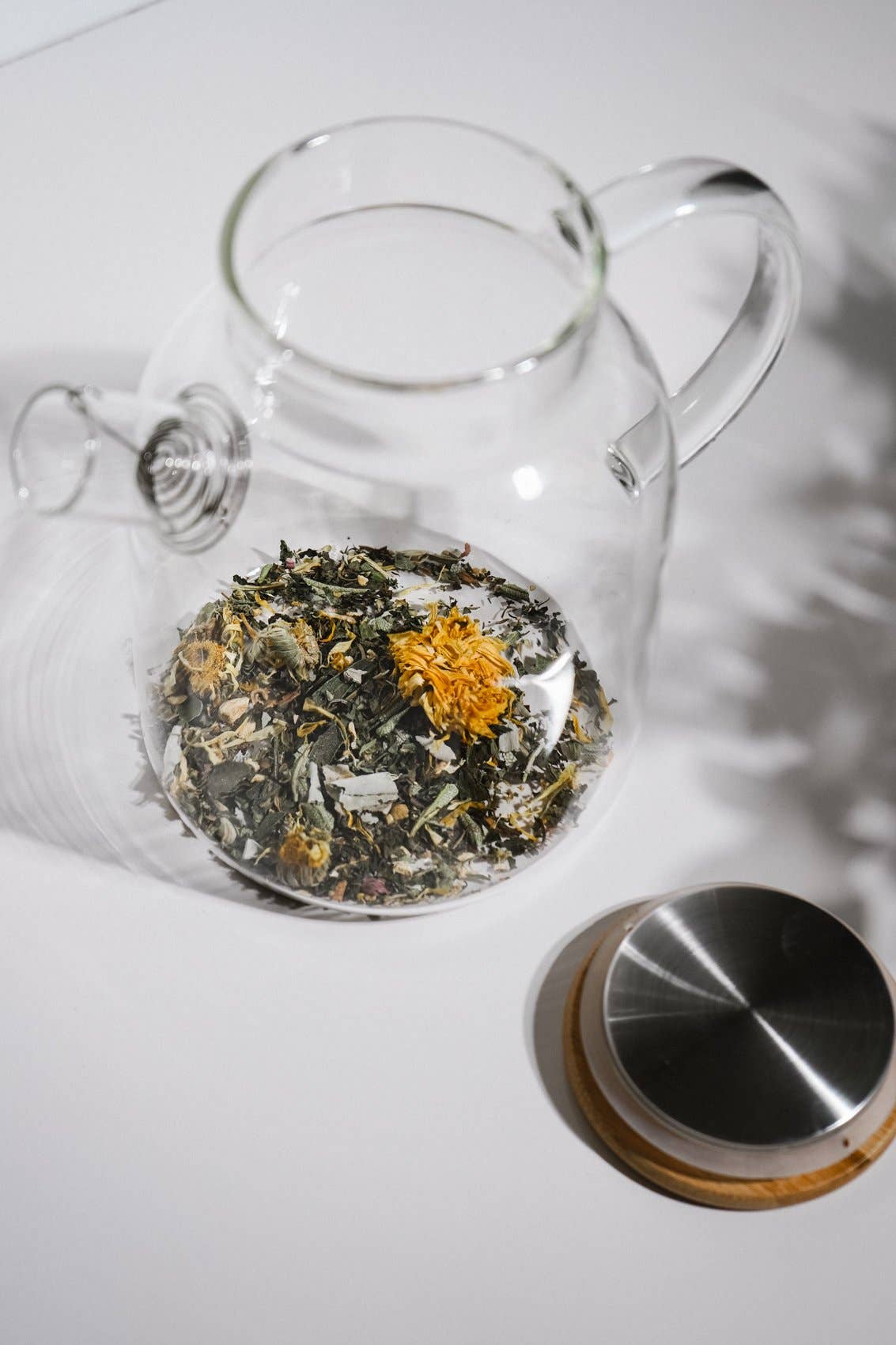 Growing Up Rooted - Wholesale Tea Pot - Heat-Resistant 60-ounce Glass Teapot1