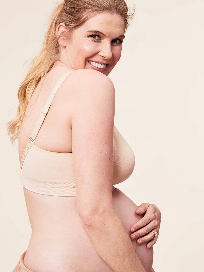 Sugar Candy Basic Seamless Wire Free Bralette - Beige for wholesale on Faire37