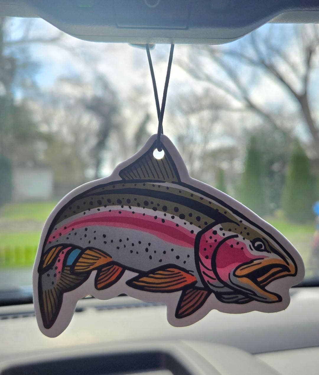 ThatsRad - Wholesale Car Freshener - Unisex - Rainbow Trout - Air Freshener 1