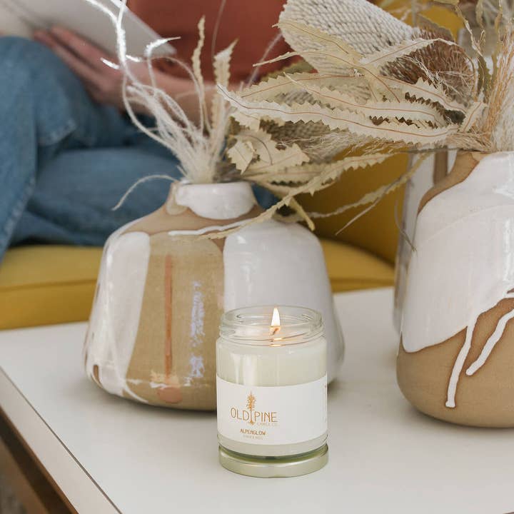 Old Pine Candle Co - Wholesale Jar/Filled Candle - Alpenglow Candle3