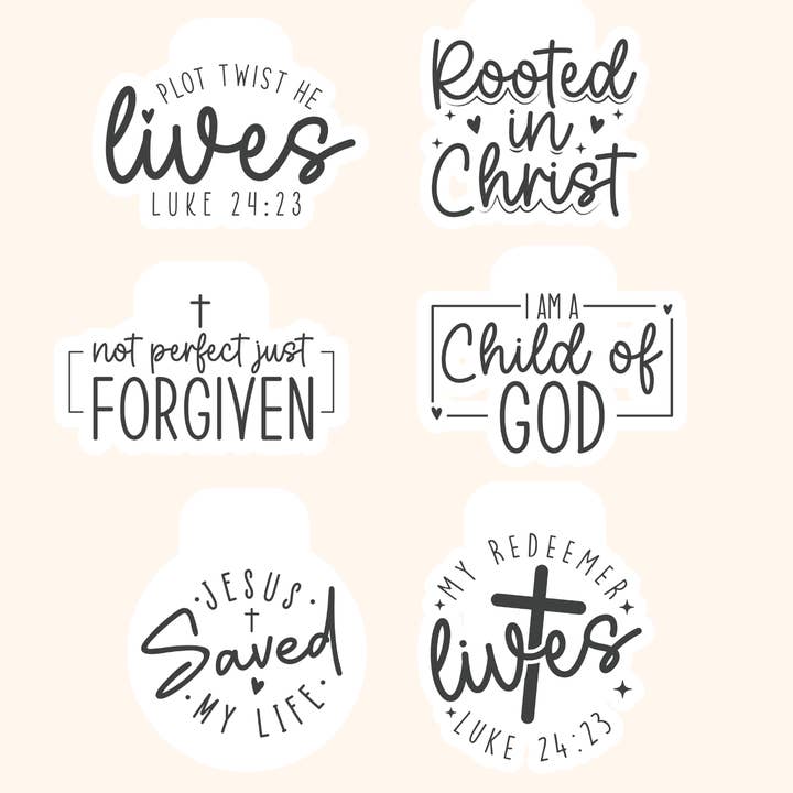 Magnetische bladwijzer | Christelijke citaten in zwart-wit voor wholesale door Nug&Carol Design