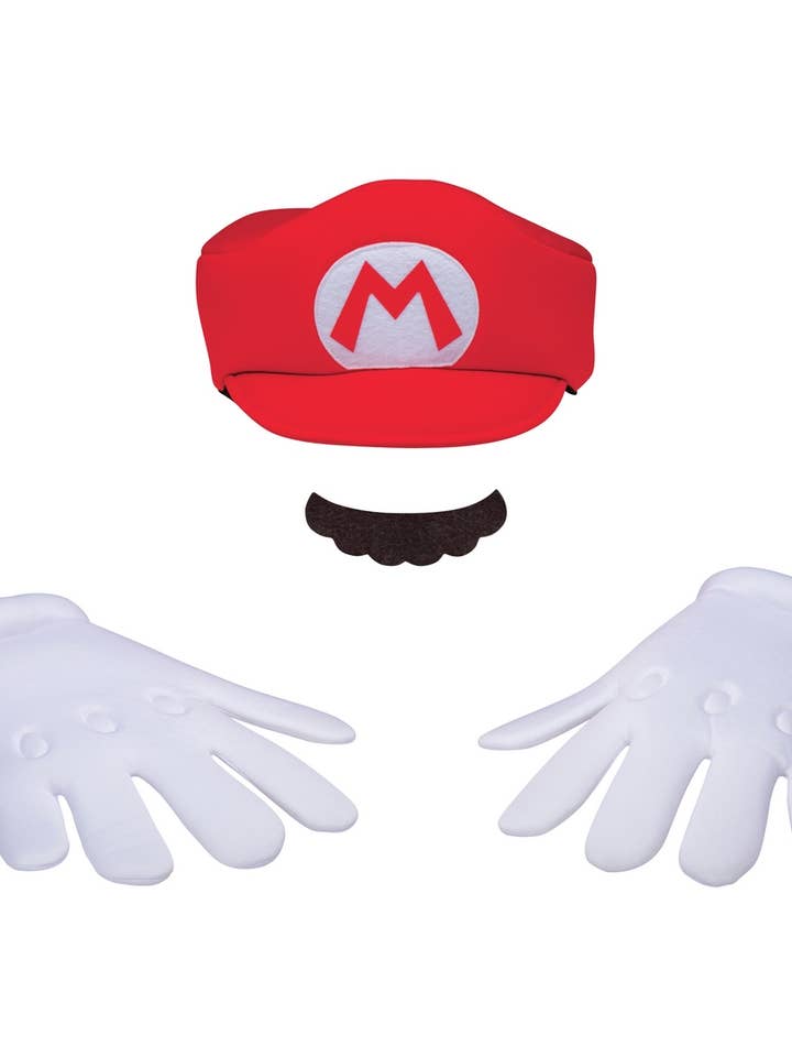 Super Mario™ - Kit Accessoires Mario Elevated Classic Enfant pour la vente par P'tit Clown