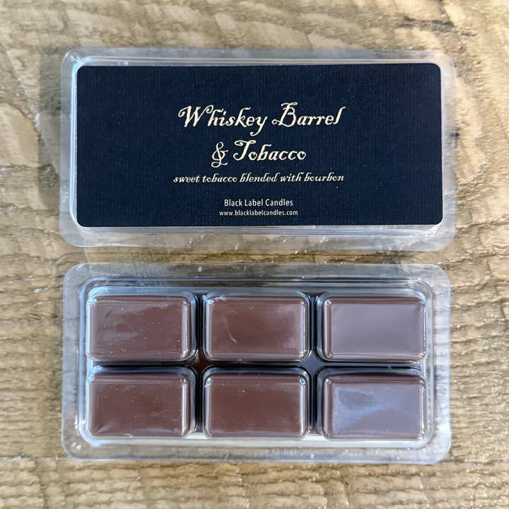 Whiskeyvat & Tabak | Taartreep | 85g voor wholesale door Black Label Candles