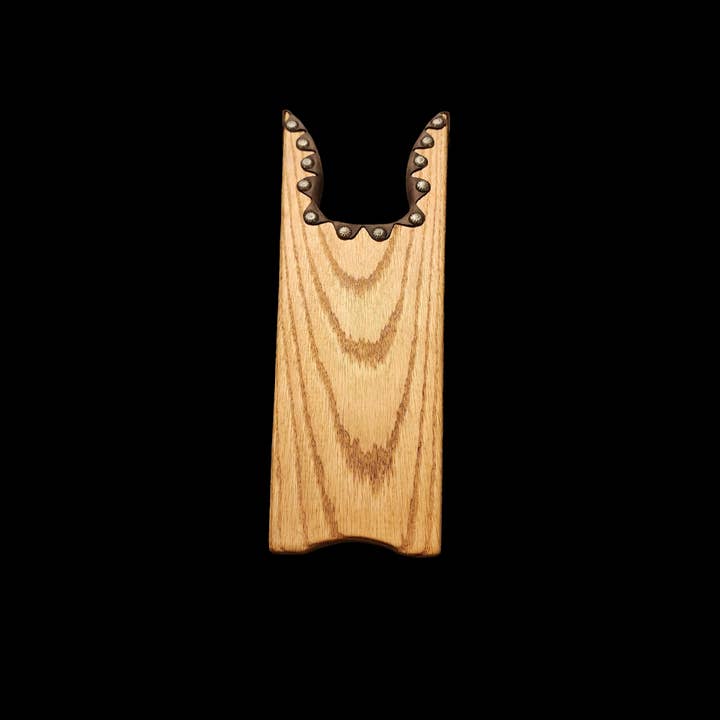 Handmade Boot Jack- American Oak for wholesale by Boot Jack Ranch