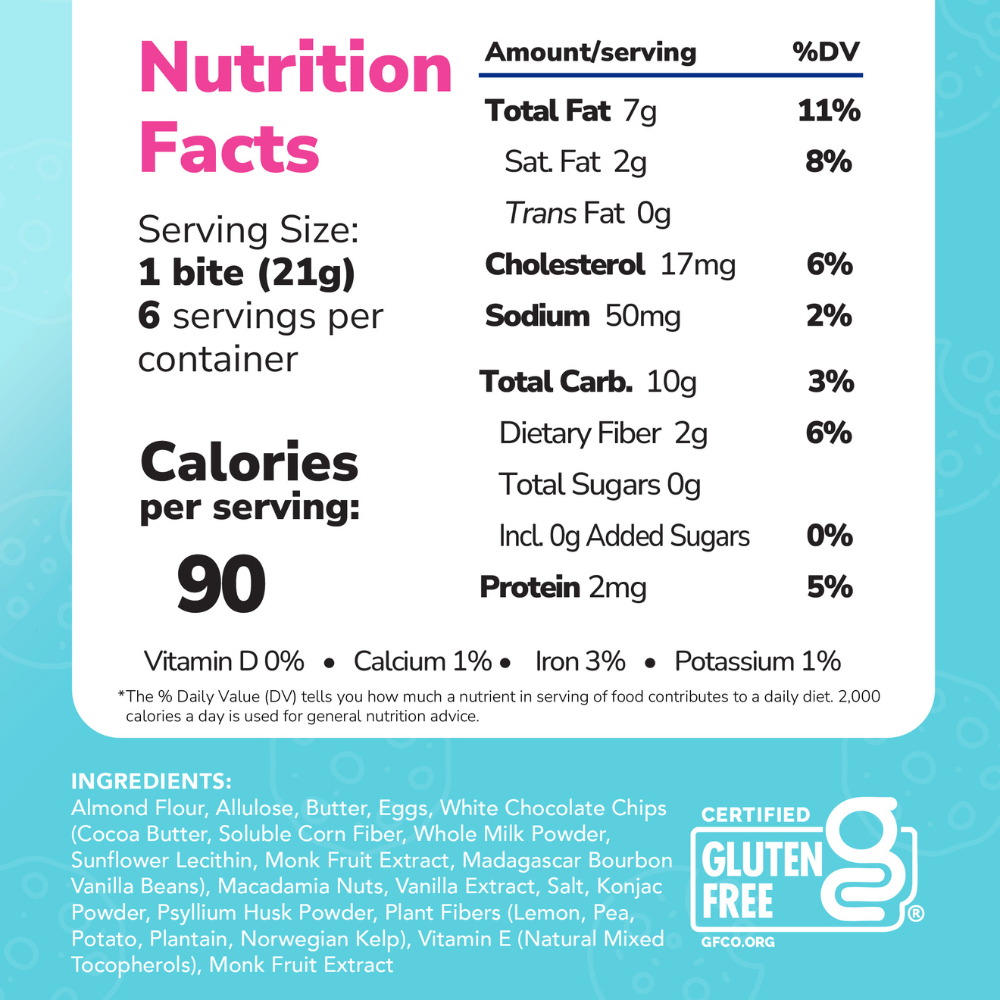 ChipMonk Baking - Wholesale Cookie - Birthday Cake Keto Cookie Bites4