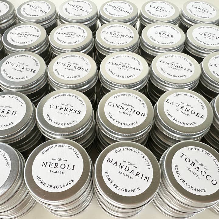 Wondery Mercantile - Wholesale Travel Candles - Tealight Candle Fragrance Samples | Scent Discovery Testers