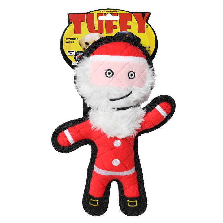 Tuffy Dog Toys - VIP Products - Wholesale Pet Squeaky Toy - Dog - Tuffy Santa - Christmas, Durable, Tough, Squeaky Dog Toy4
