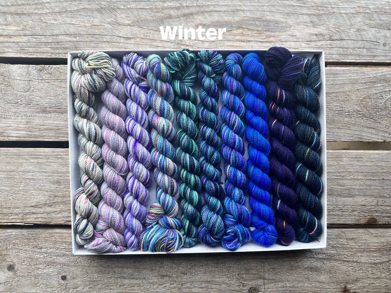 Koigu Wool Designs - Vente Fils à tricoter - Coffret de laine Koigu Pencil Box groupe 164