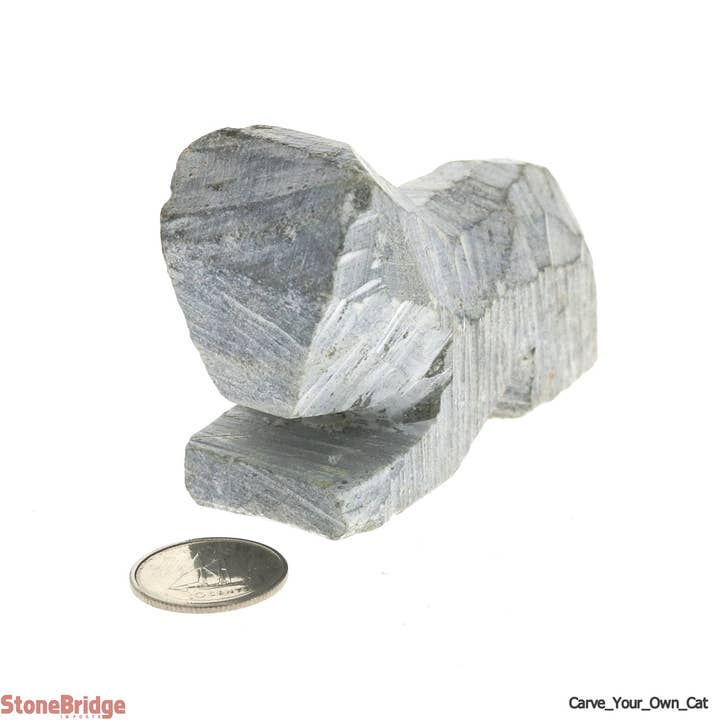 Stonebridge Imports – Großhandel Bastelset – Speckstein-Schnitzset — Katze