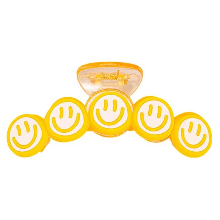 Purple Myrtle - Wholesale Hair Clip - Women's - Cute Smiley Alligator Hair Clips for Women / Teens/ Girls 2