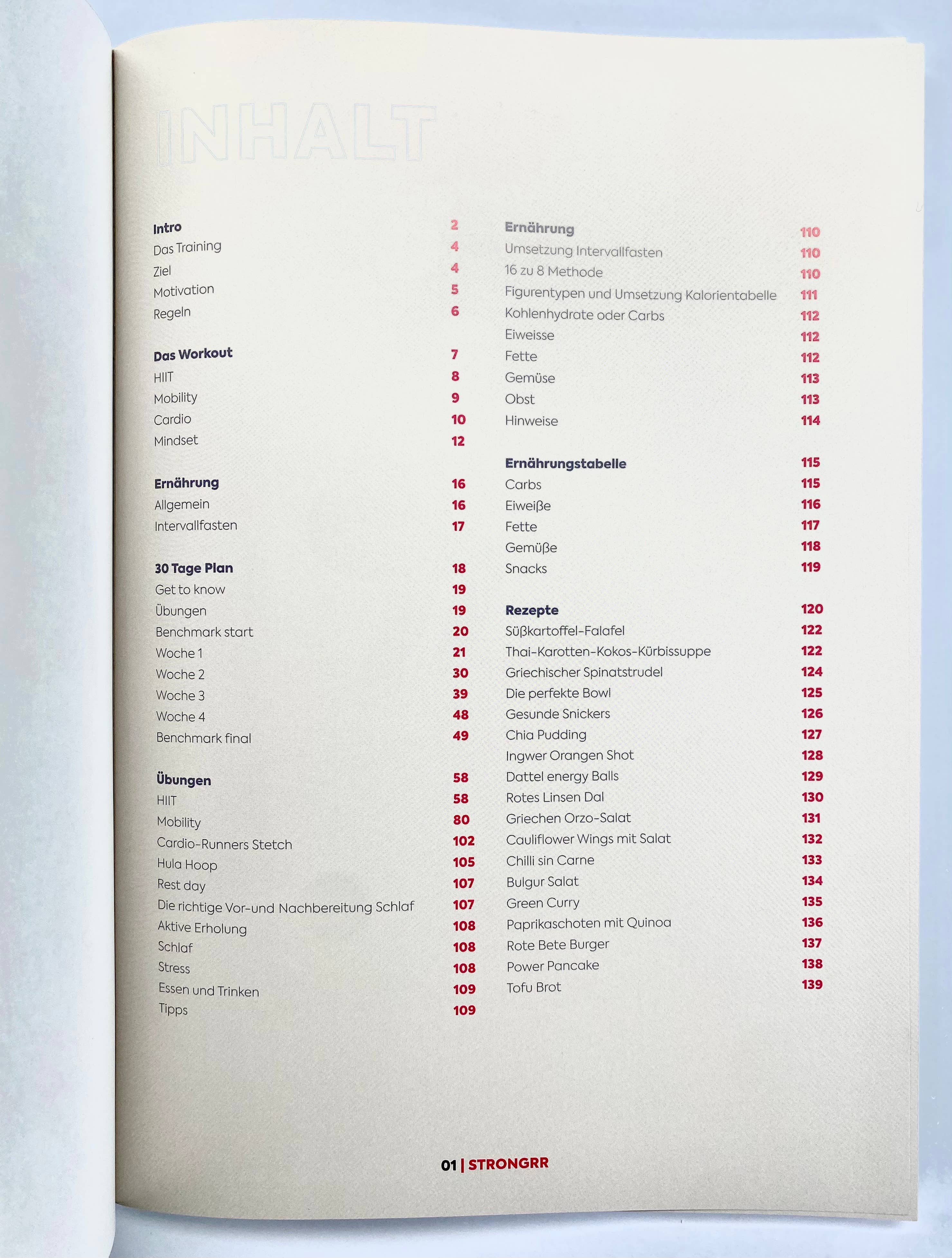 Salzmann Restwaren GmbH – Engroshandel Bog om fitness og motion – Strongrr sportbøger i 2 modeller5