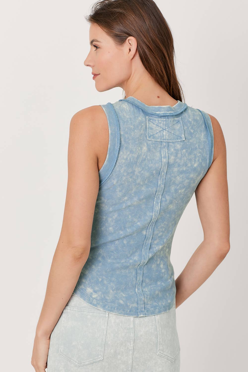 Mystree - Wholesale Tank Top - Women's - 60556 Exposed Seaming Ribbed Tank28