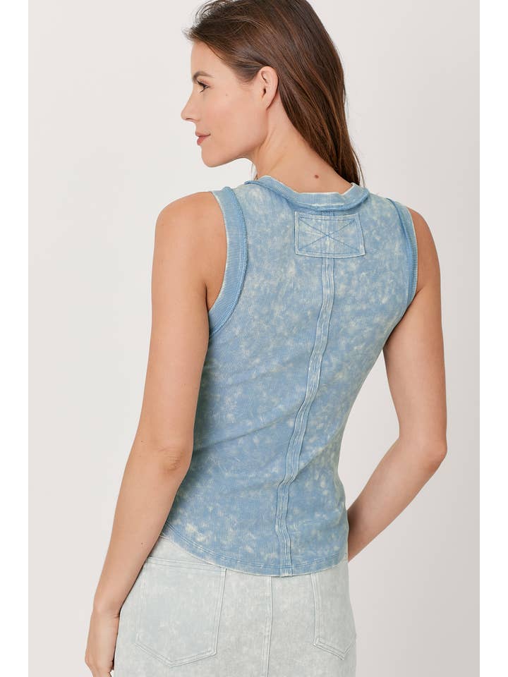 Mystree - Wholesale Tank Top - Women's - 60556 Exposed Seaming Ribbed Tank28