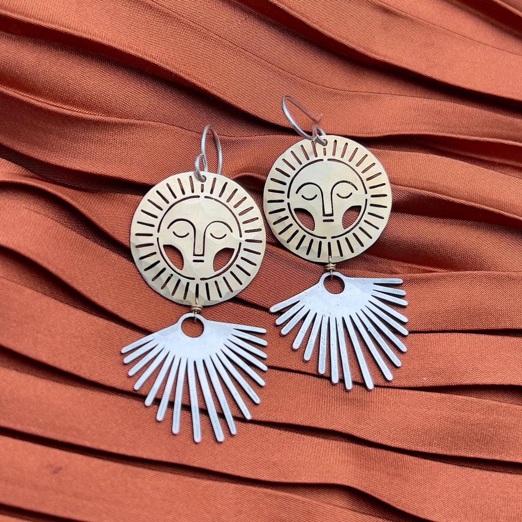 Fluff Hardware - Wholesale Dangle Earrings - Handmade Helios Earrings4