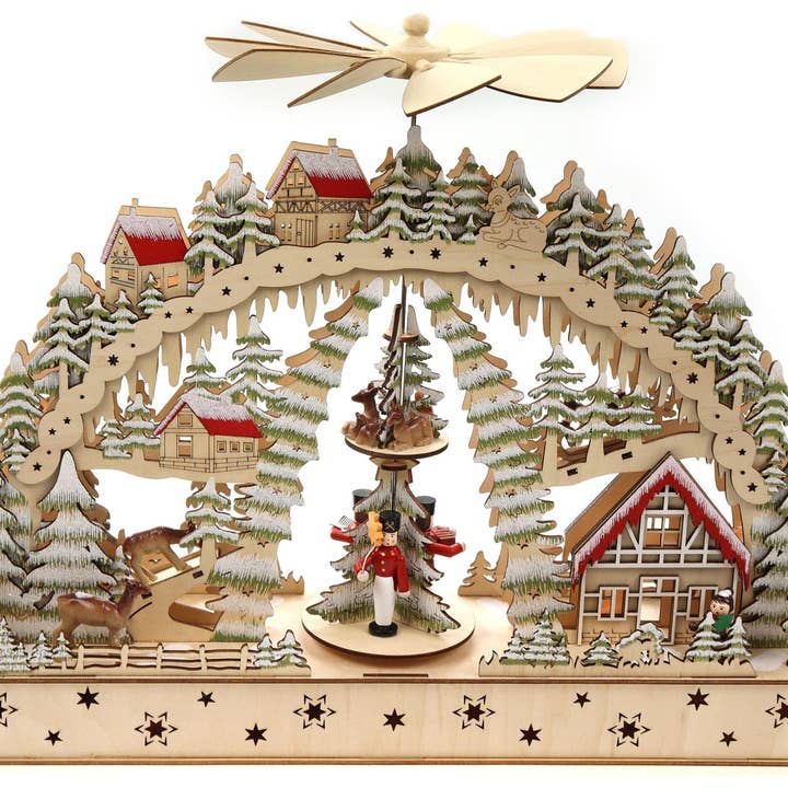 Marketplace24 - Wholesale Christmas Decoration - Light Arch with Pyramid