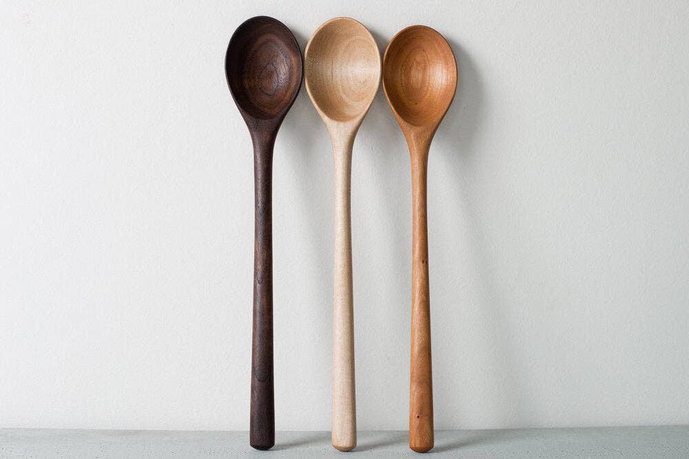 Blanc Creatives - Wholesale Kitchen Spoon - Walnut Cooking Spoon3