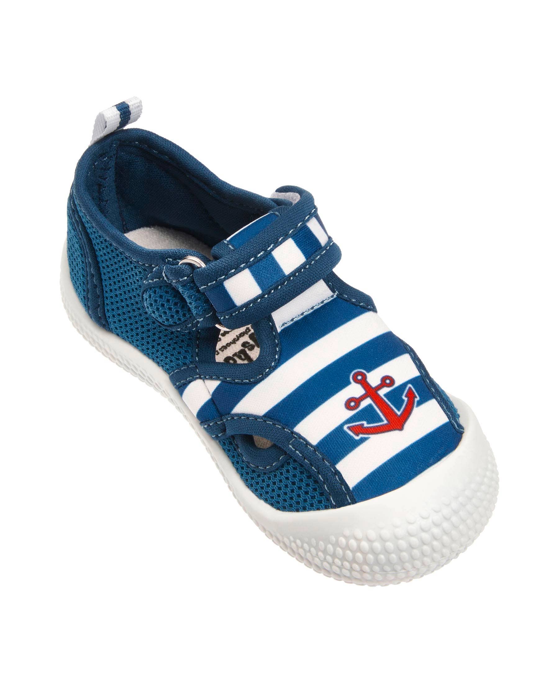 navy white Aqua shoe maritime anchor for wholesale on Faire3