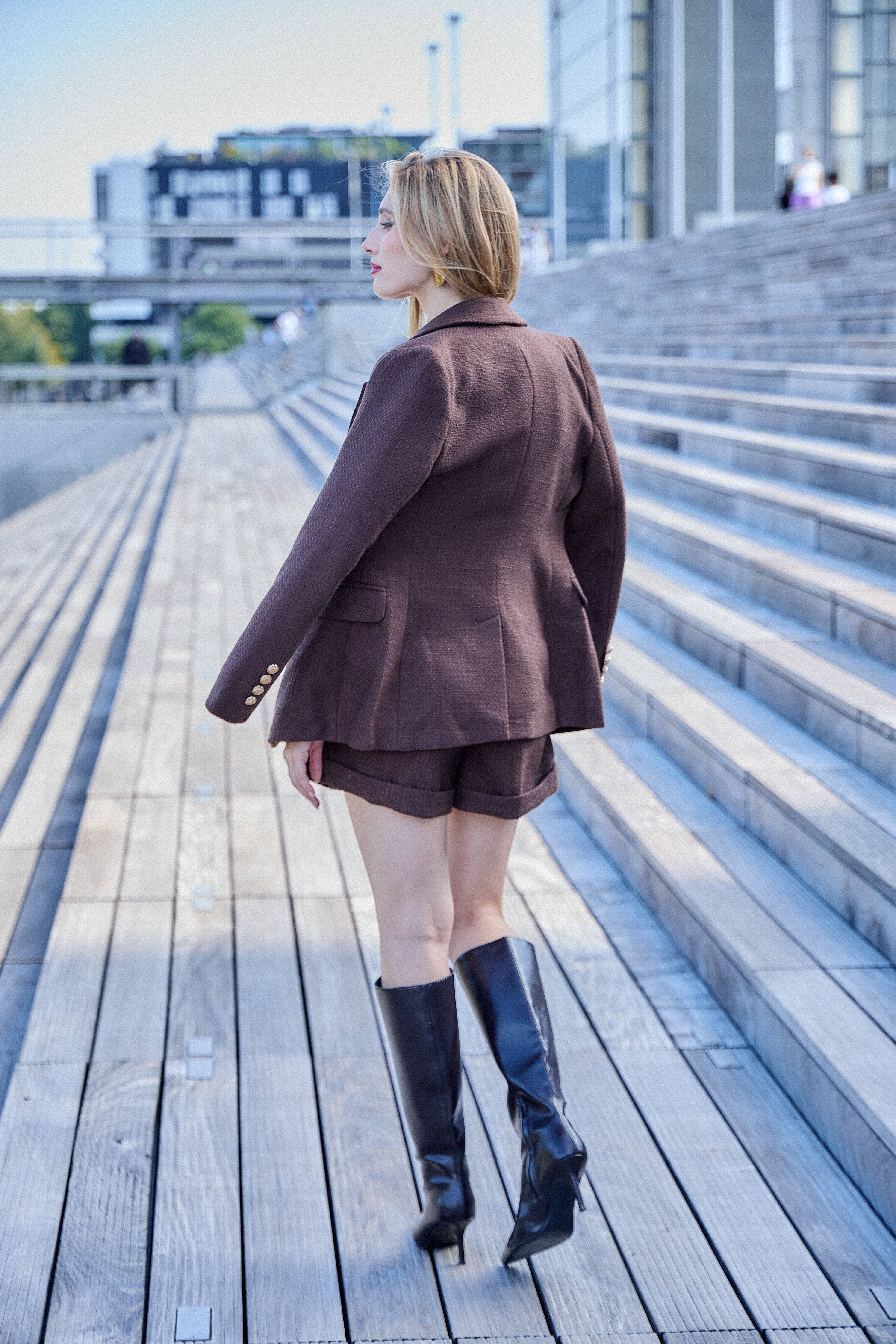 LULUMARY - Vente Veste – femme - Veste tweed V28716