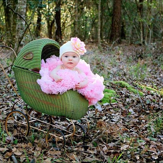 Cream Cotton Hat with Peony for wholesale by Jamie Rae Hats