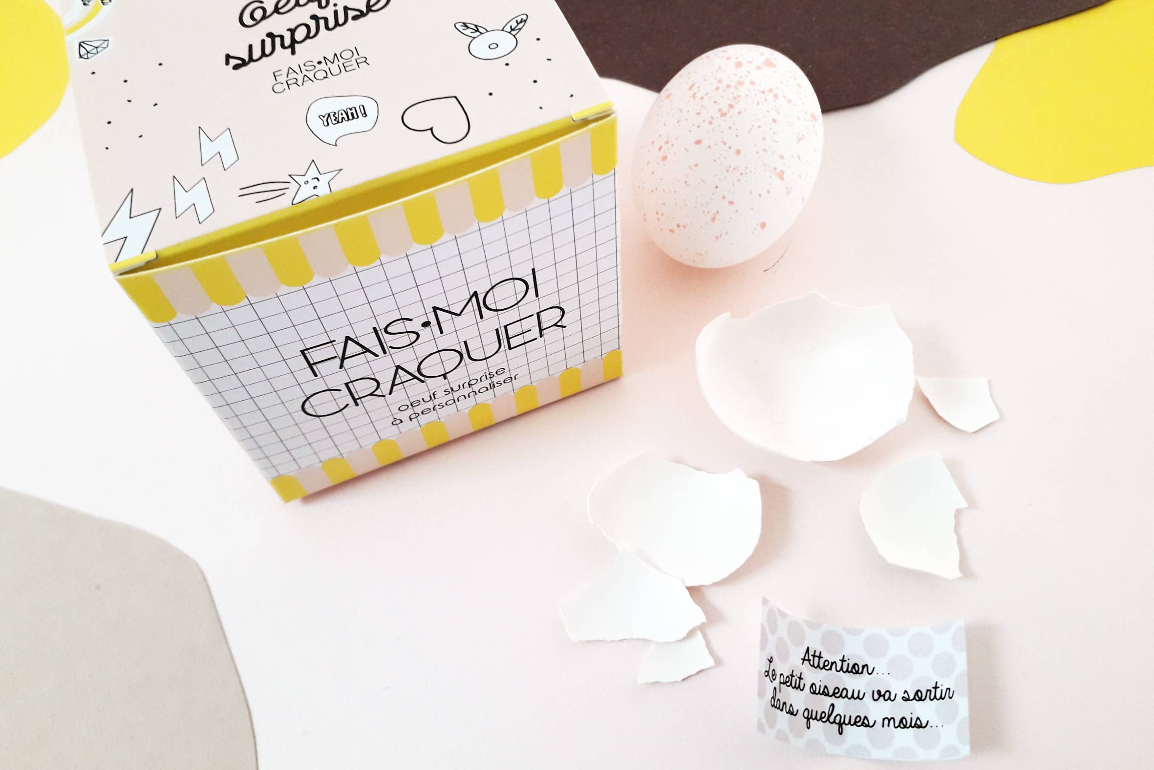 Pamela Loops - Wholesale Gag Gift/Novelty Gift - Oeuf message à craquer7