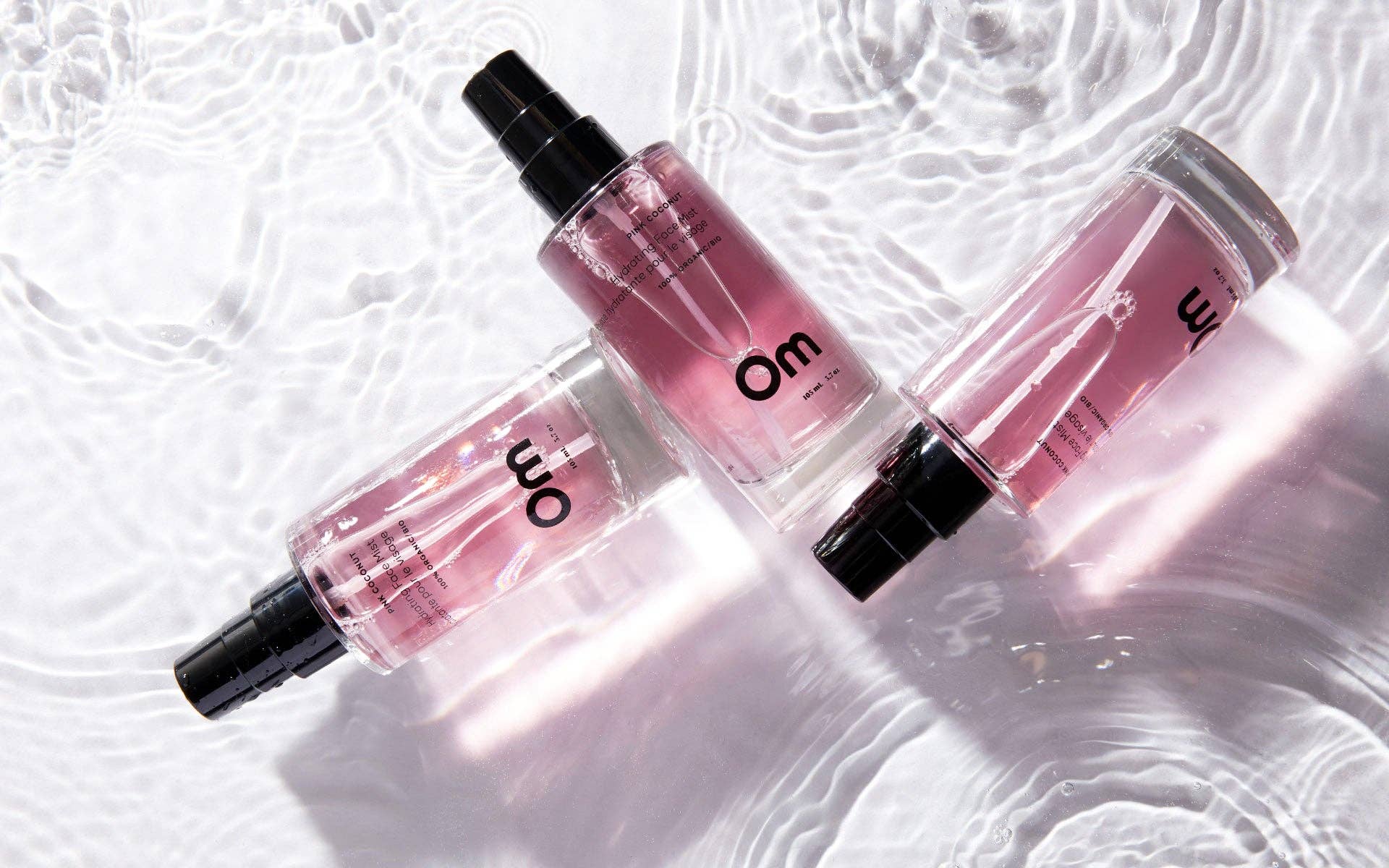 Om Organics Skincare - Wholesale Face & Body Mist/Water - Mini Pink Coconut Hydrating Face Mist3